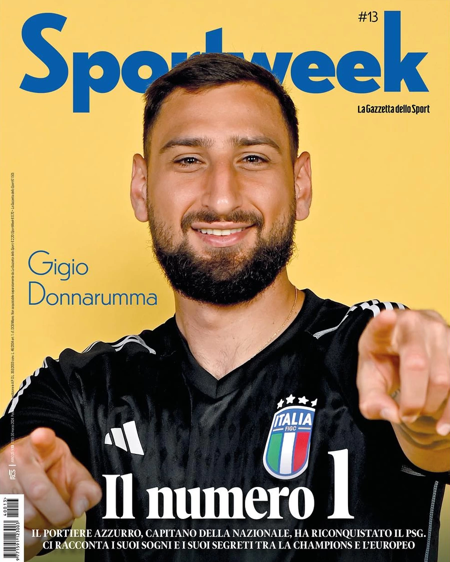 prima pagina - Sportweek (La Gazzetta Dello Sport) del 29/03/2024
