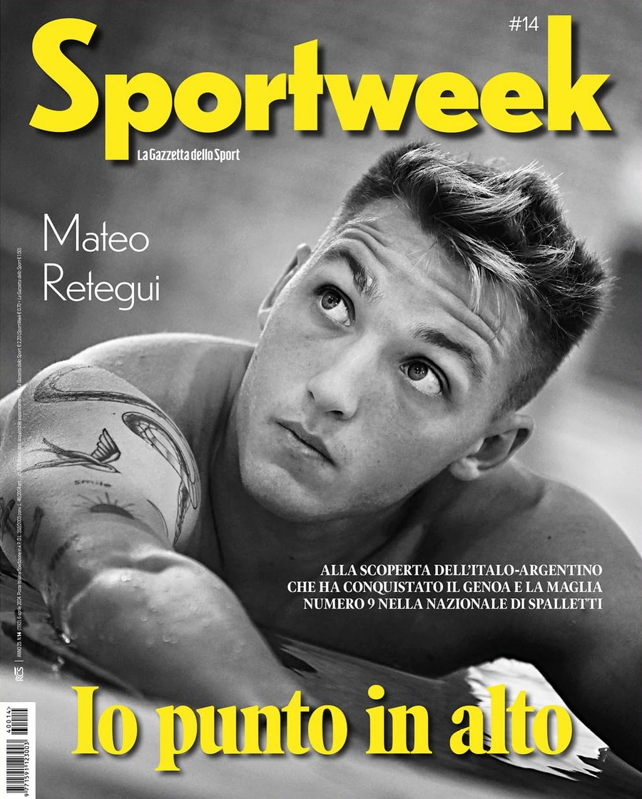 anteprima della prima pagina di sportweek-la-gazzetta-dello-sport del 05/04/2024