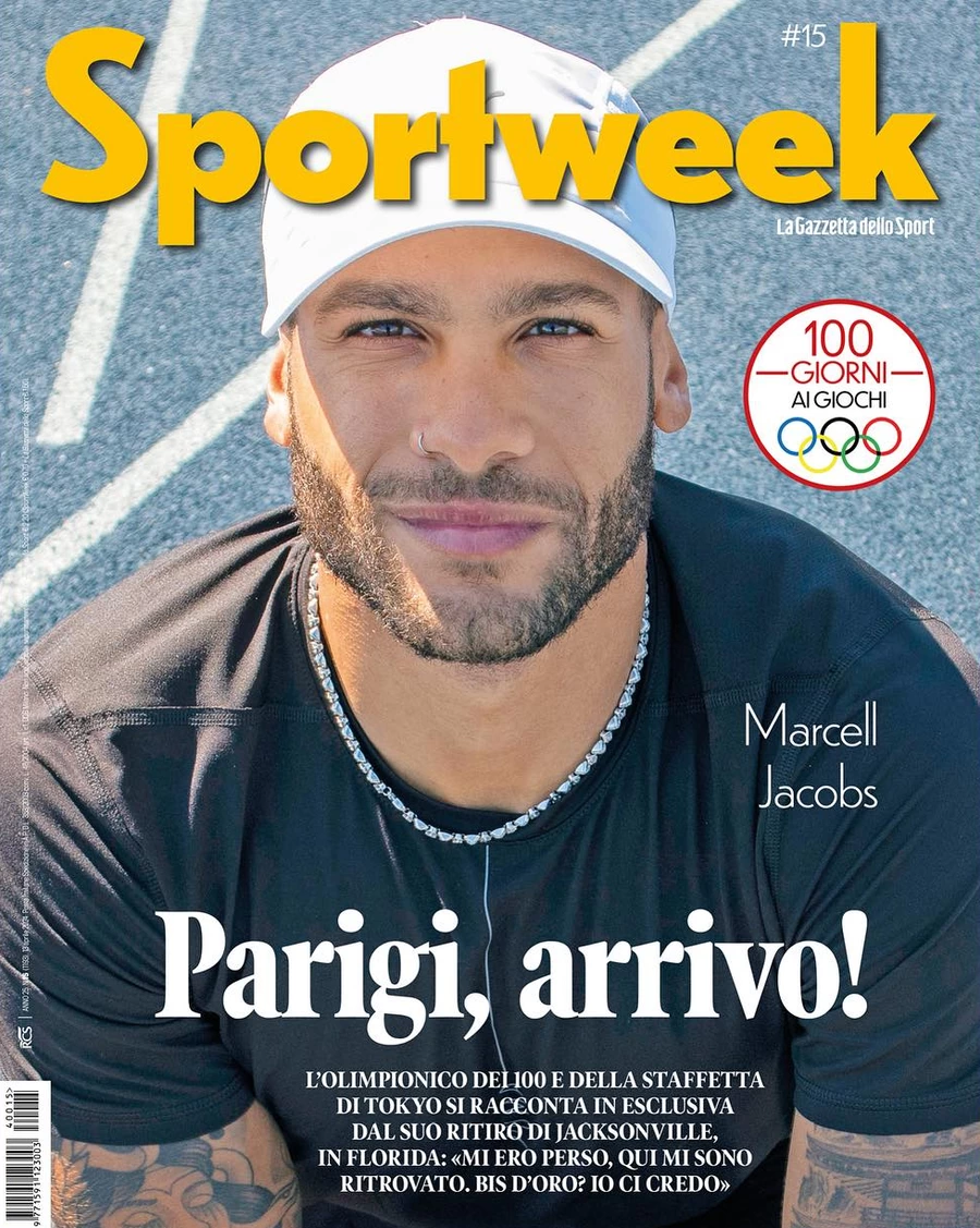 anteprima della prima pagina di sportweek-la-gazzetta-dello-sport del 12/04/2024