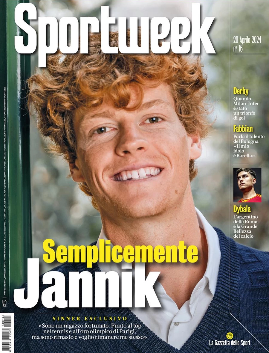 prima pagina - Sportweek (La Gazzetta Dello Sport) del 19/04/2024