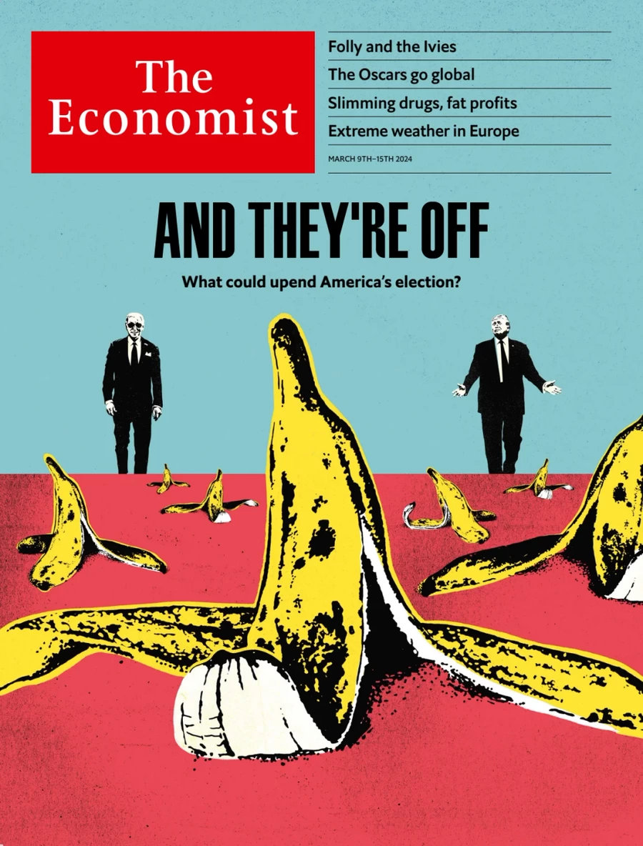 anteprima della prima pagina di the-economist del 09/03/2024