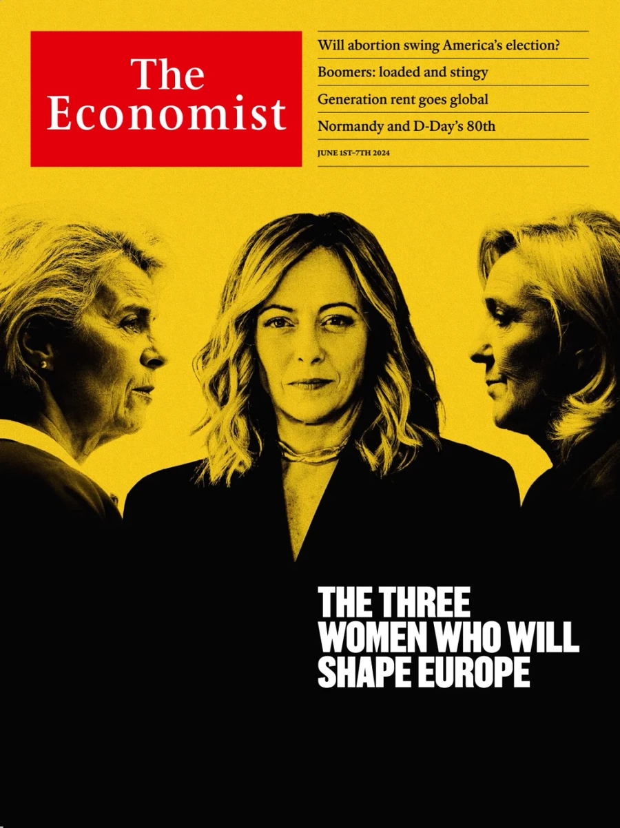 anteprima della prima pagina di the-economist del 01/06/2024