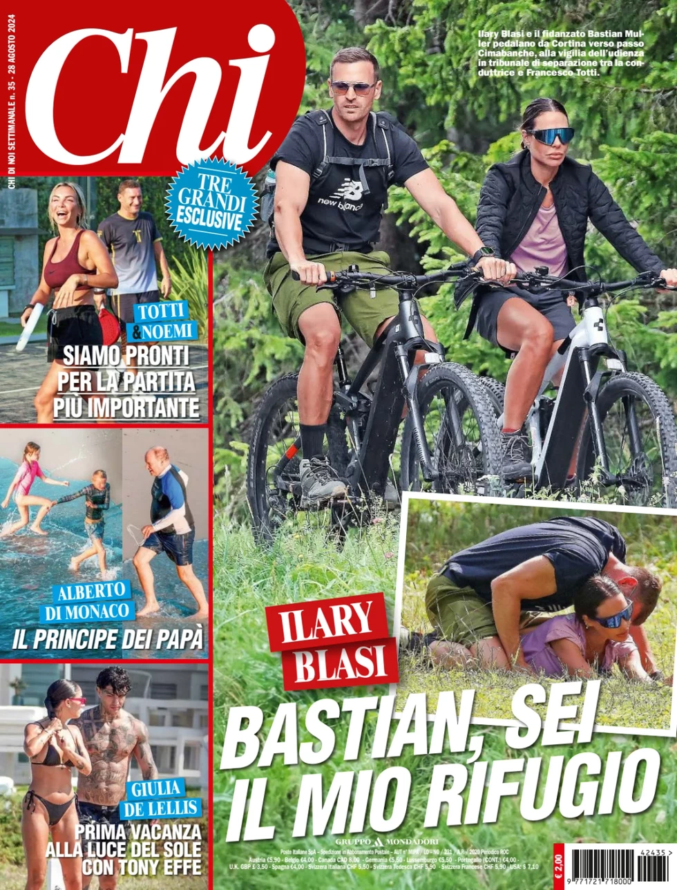 anteprima della prima pagina di chi del 28/08/2024