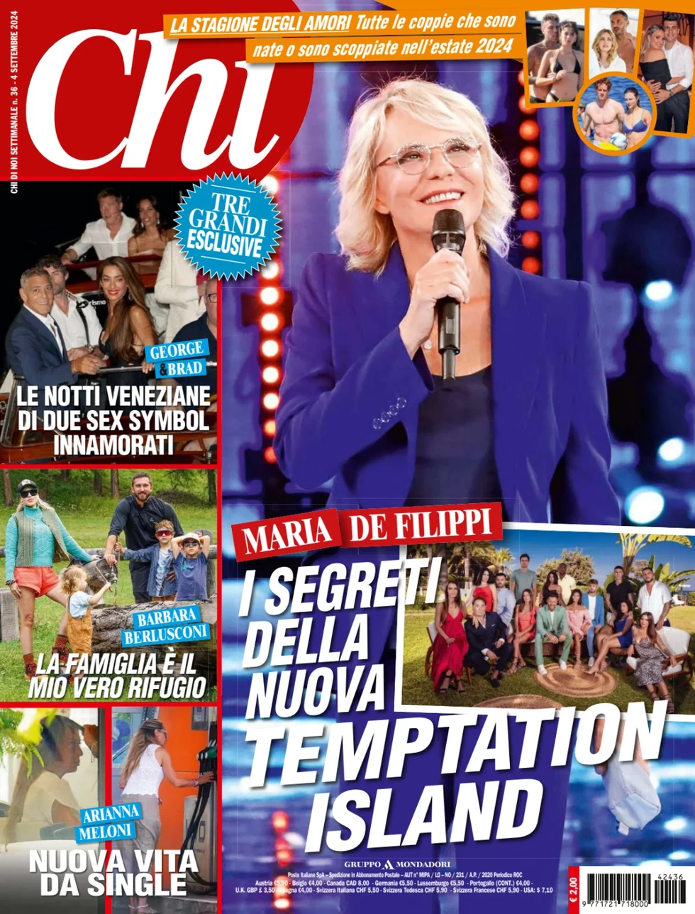 anteprima della prima pagina di chi del 04/09/2024