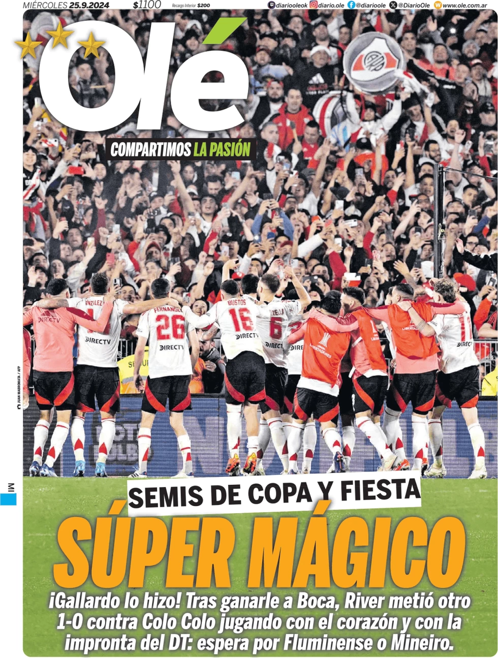 anteprima della prima pagina di ol del 25/09/2024