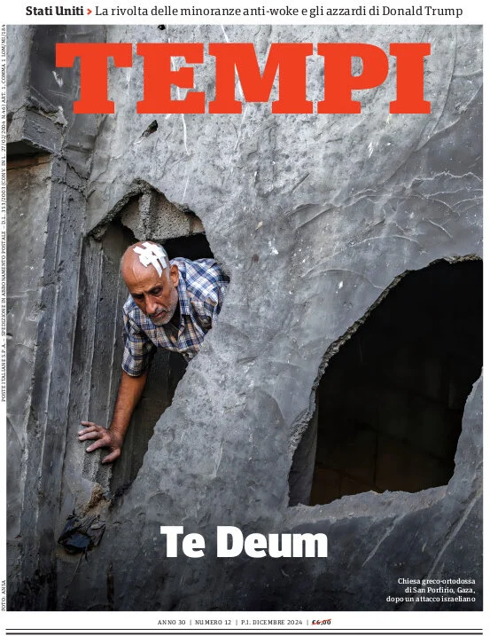 anteprima della prima pagina di tempi del 03/12/2024