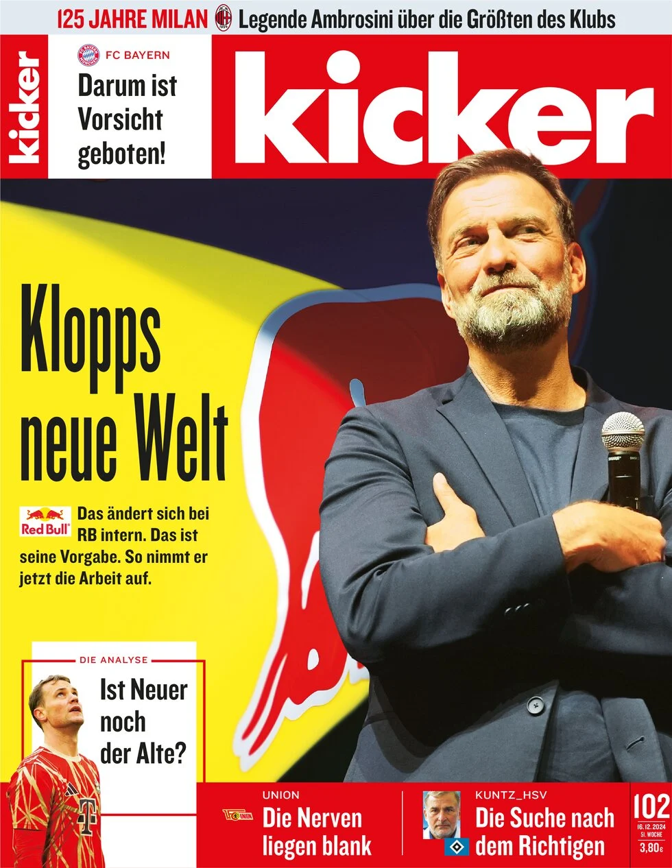 anteprima della prima pagina di kicker del 16/12/2024