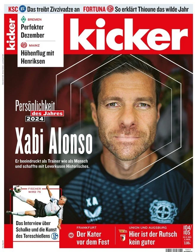 anteprima della prima pagina di kicker del 23/12/2024