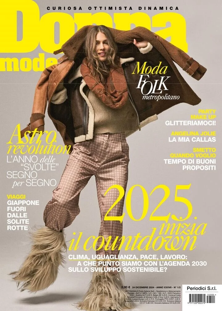 anteprima della prima pagina di donna-moderna del 02/01/2025