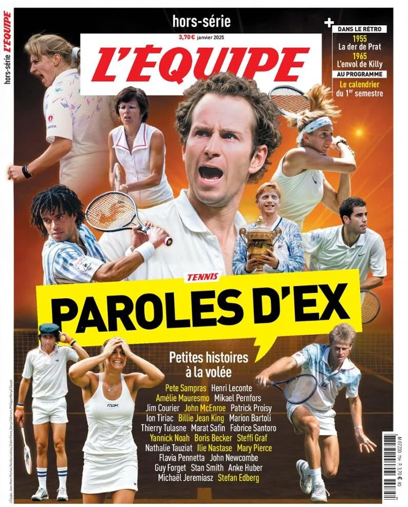 anteprima della prima pagina di lequipe del 20/01/2025