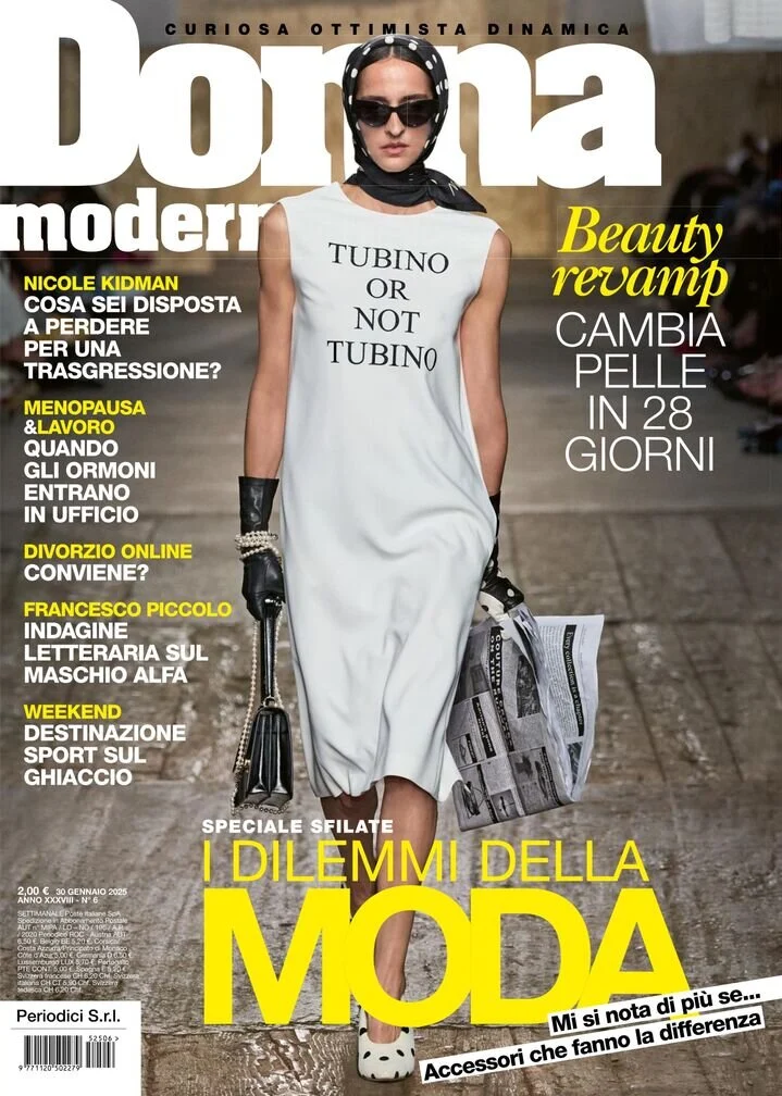 anteprima della prima pagina di donna-moderna del 30/01/2025