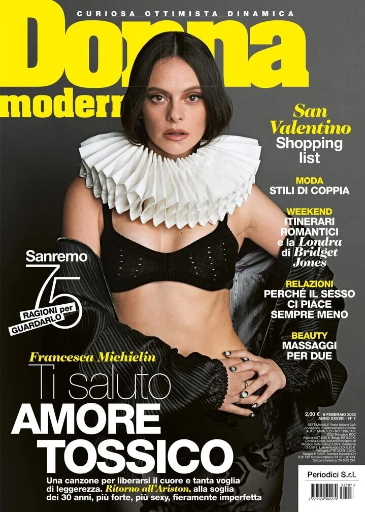 anteprima della prima pagina di donna-moderna del 06/02/2025