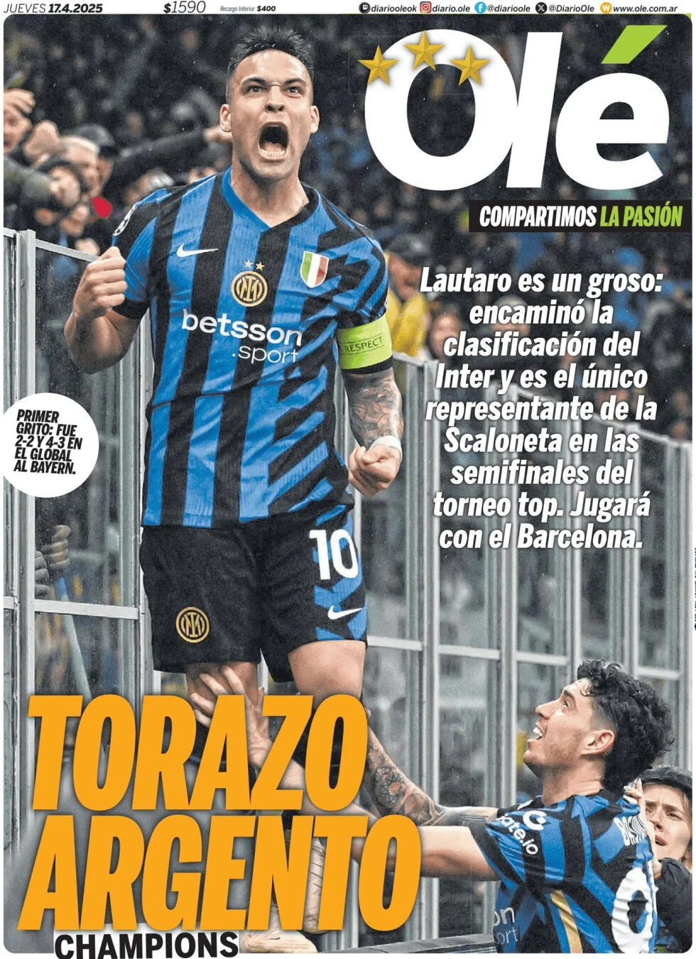 anteprima della prima pagina di Ol