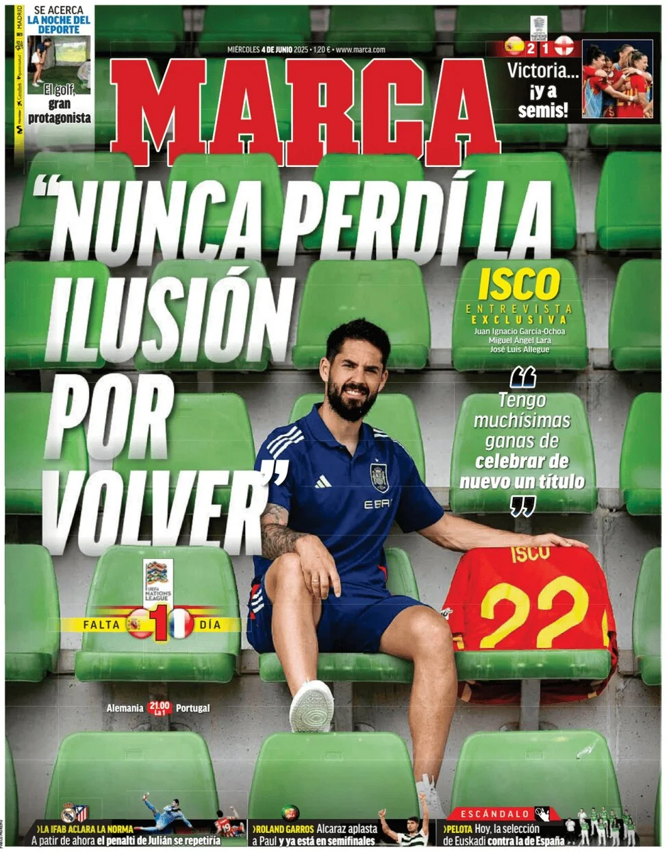 anteprima della prima pagina di marca del 04/06/2025