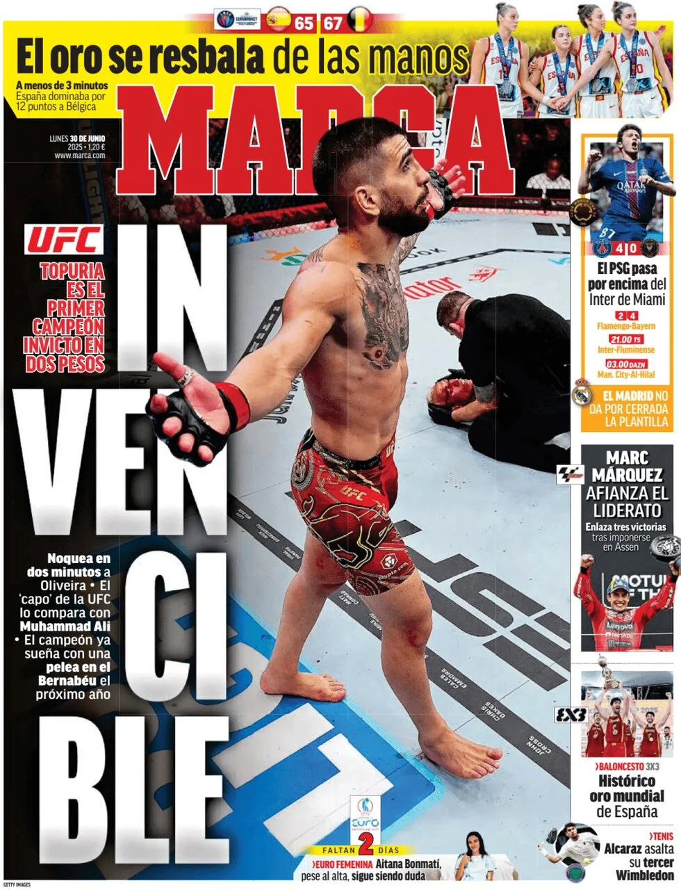 anteprima della prima pagina di marca del 30/06/2025