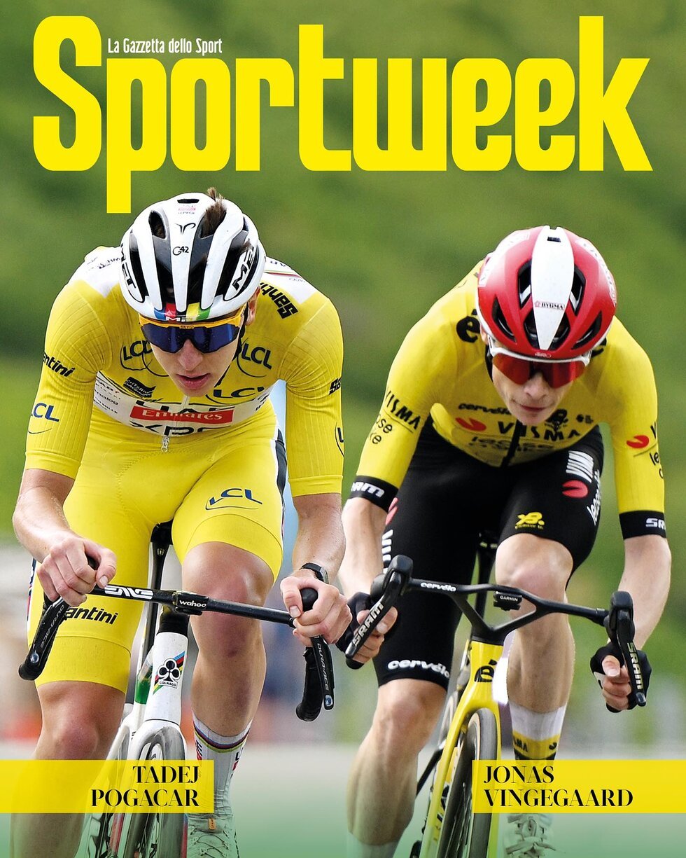 anteprima della prima pagina di sportweek-la-gazzetta-dello-sport del 05/07/2025