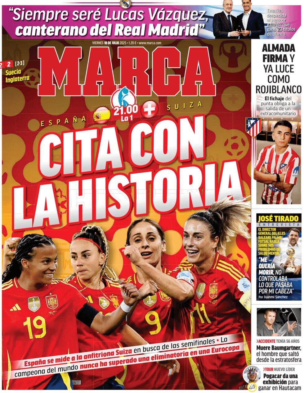 anteprima della prima pagina di Marca