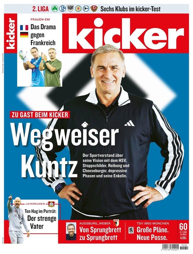 anteprima della prima pagina di kicker del 21/07/2025