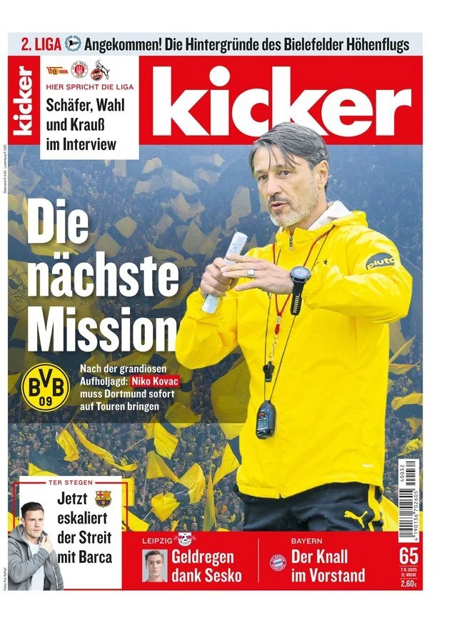 anteprima della prima pagina di kicker del 07/08/2025