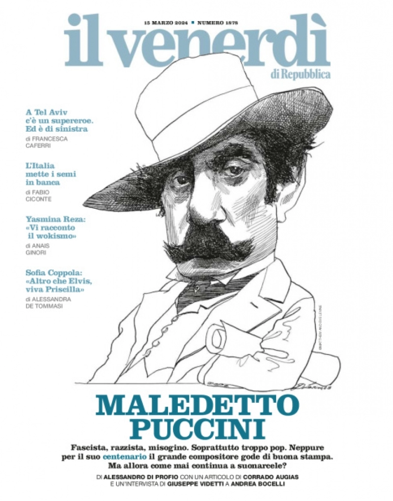 anteprima della prima pagina di il-venerd-di-repubblica del 14/03/2024