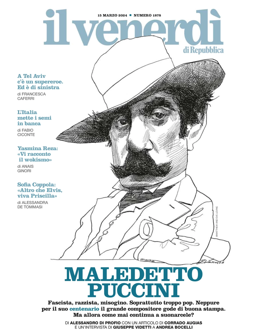 anteprima della prima pagina di il-venerd-di-repubblica del 15/03/2024