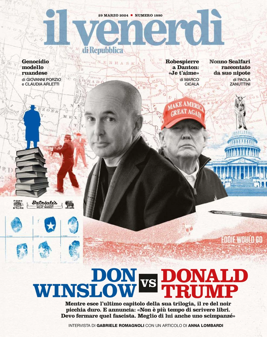 anteprima della prima pagina di il-venerd-di-repubblica del 29/03/2024