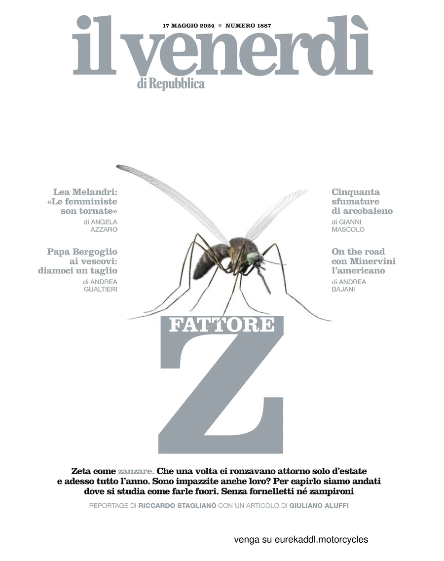 anteprima della prima pagina di il-venerd-di-repubblica del 17/05/2024