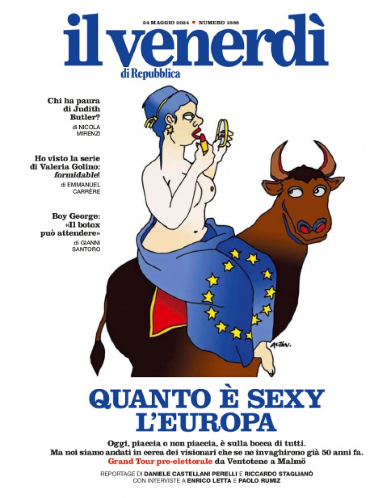anteprima della prima pagina di il-venerd-di-repubblica del 24/05/2024