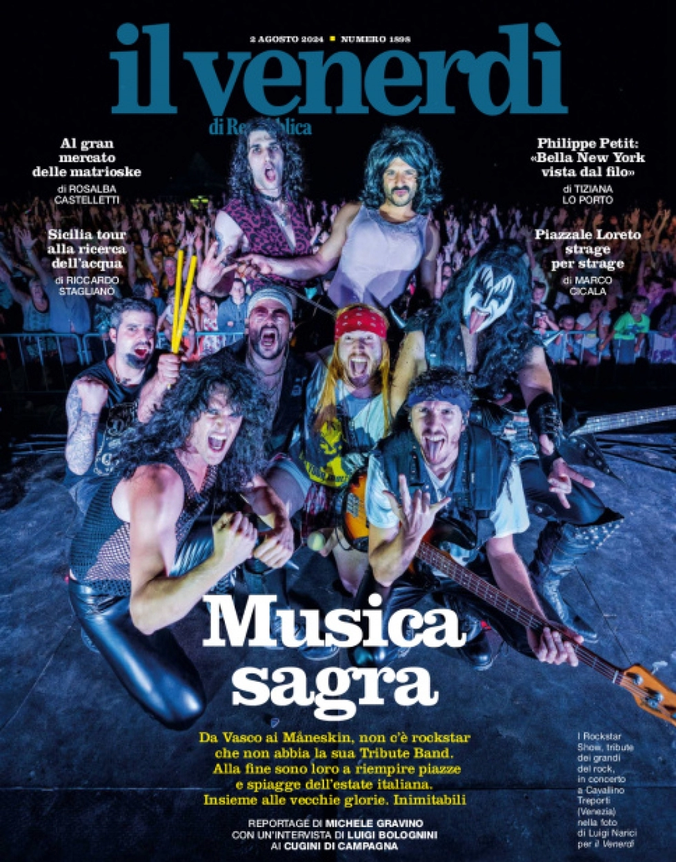 anteprima della prima pagina di il-venerd-di-repubblica del 02/08/2024