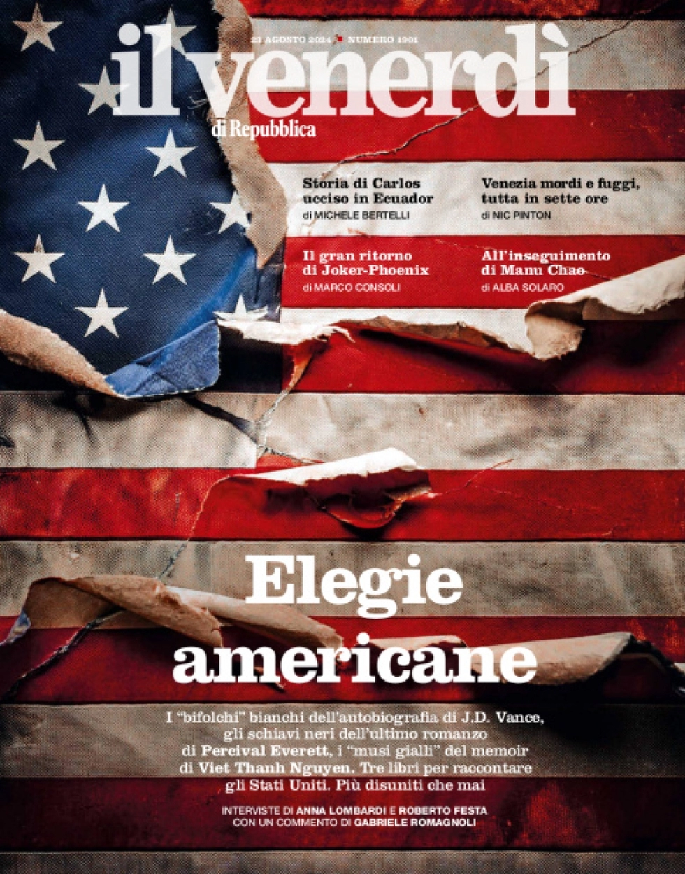 anteprima della prima pagina di il-venerd-di-repubblica del 23/08/2024