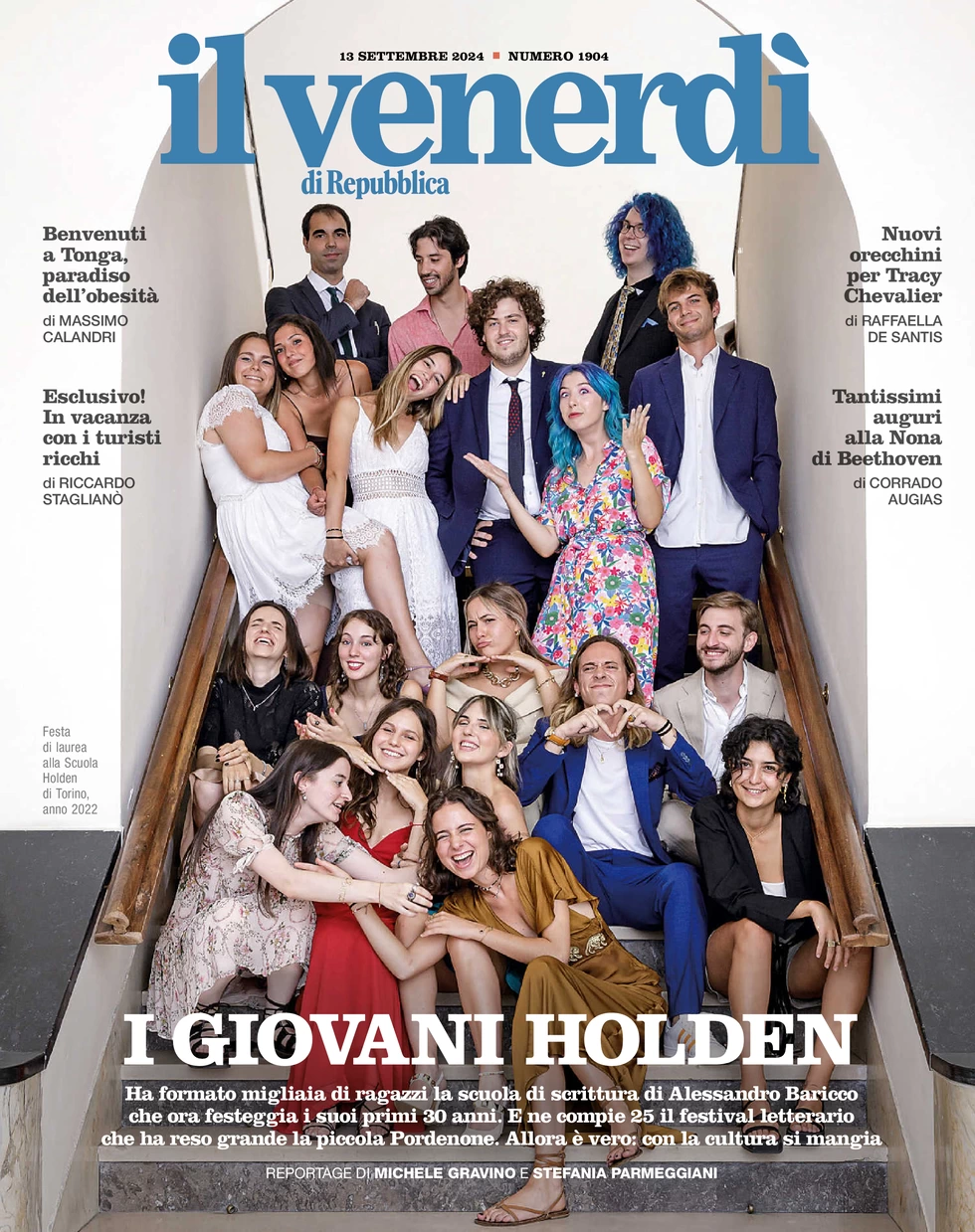 anteprima della prima pagina di il-venerd-di-repubblica del 13/09/2024