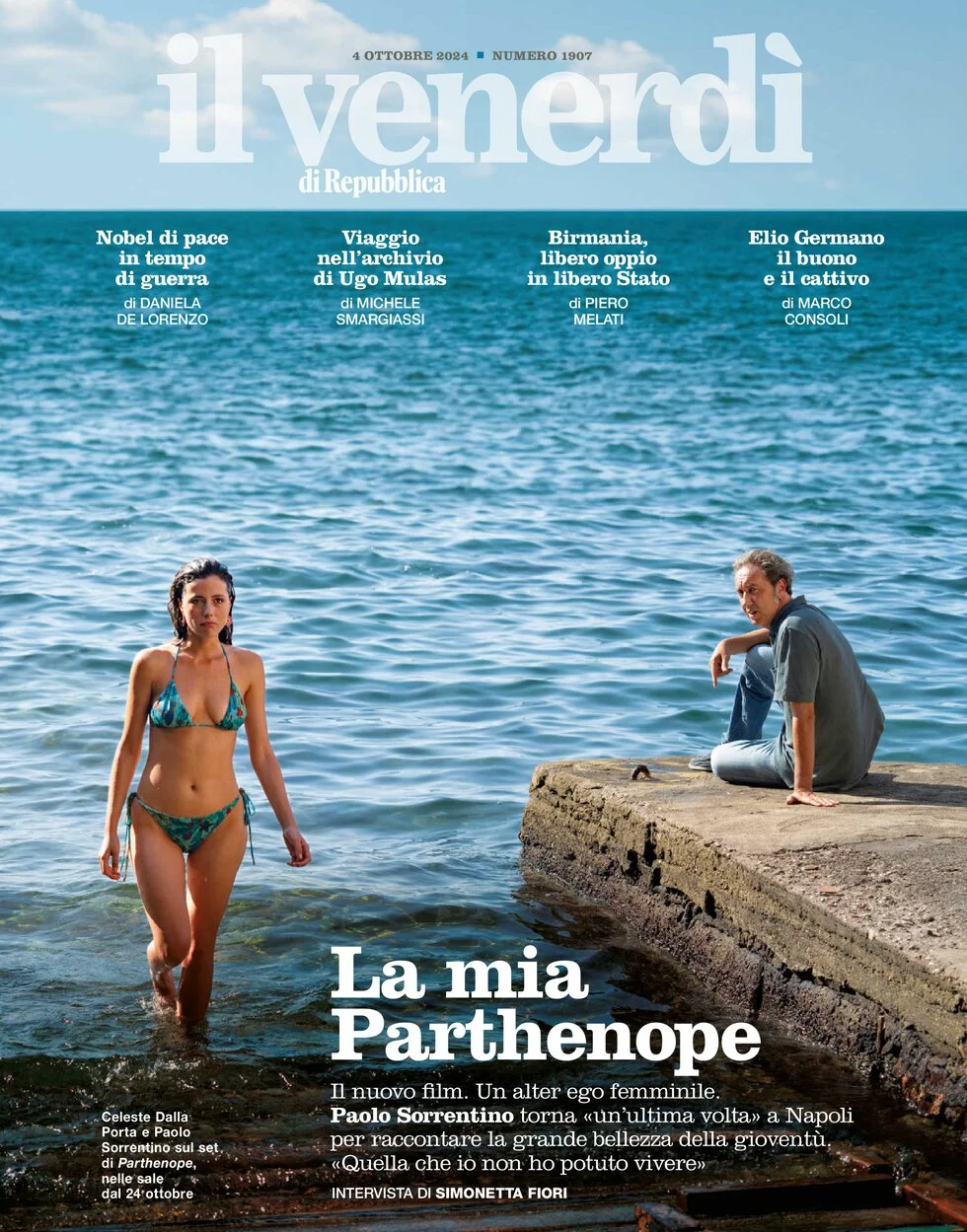 anteprima della prima pagina di il-venerd-di-repubblica del 04/10/2024