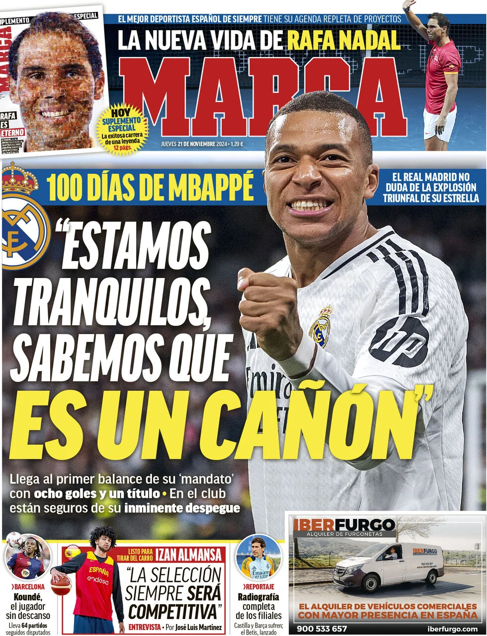 anteprima della prima pagina di Marca