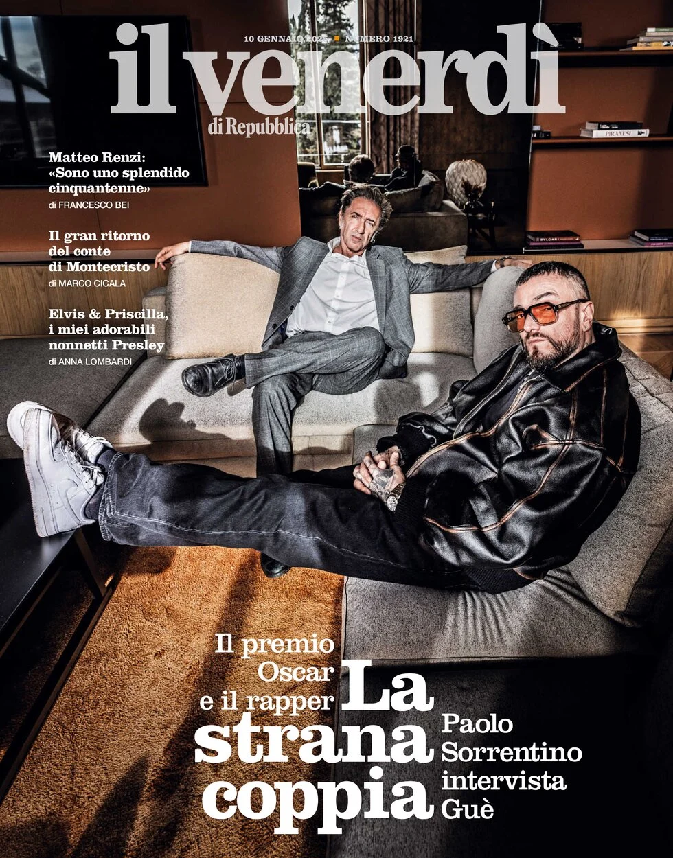 anteprima della prima pagina di il-venerd-di-repubblica del 10/01/2025