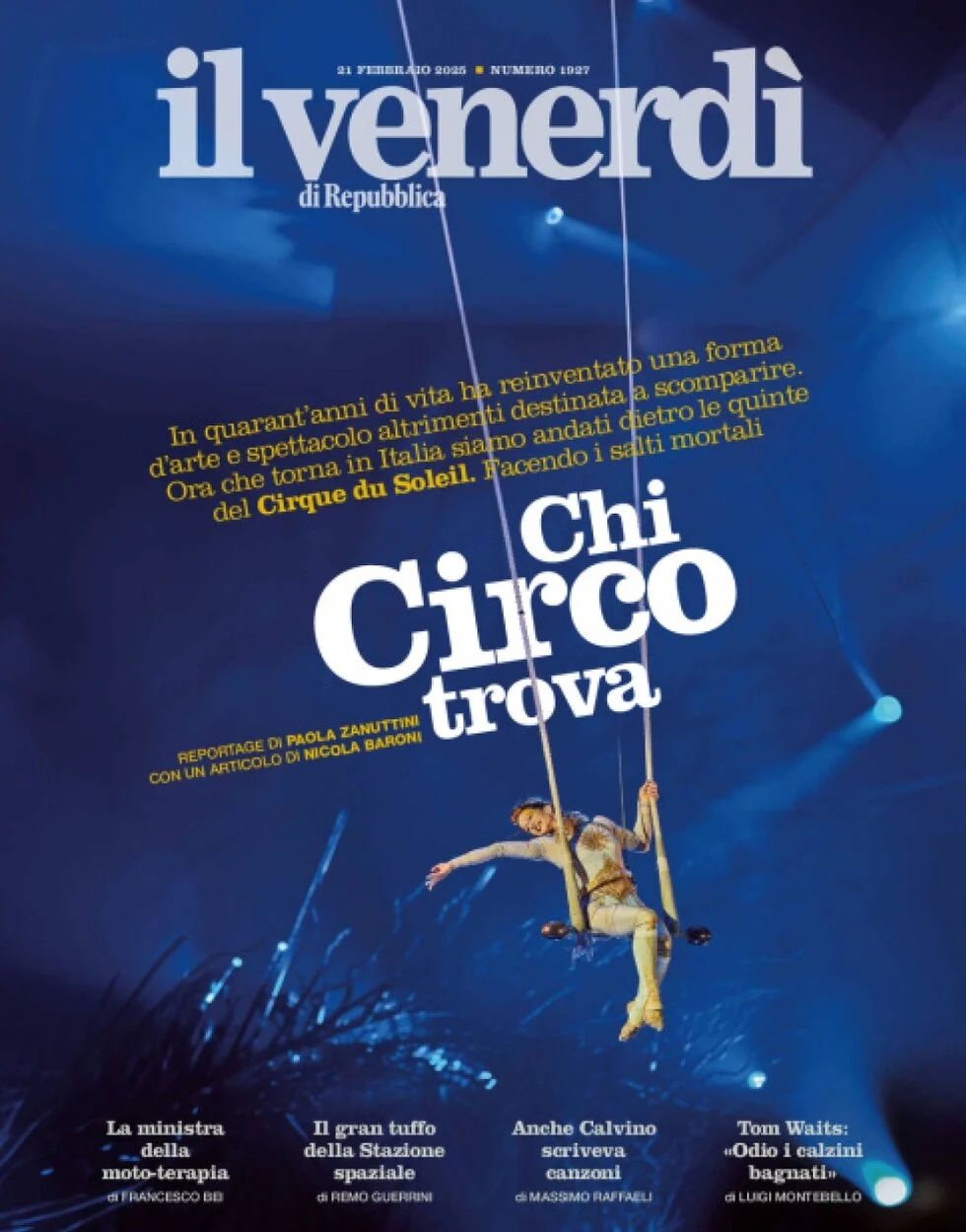 anteprima della prima pagina di il-venerd-di-repubblica del 21/02/2025