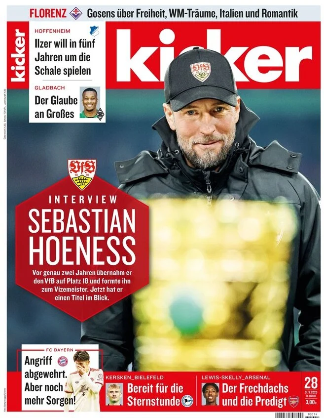 anteprima della prima pagina di kicker del 31/03/2025