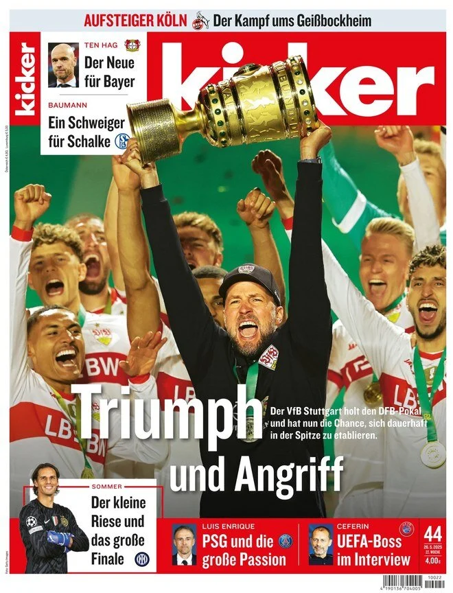 anteprima della prima pagina di kicker del 26/05/2025
