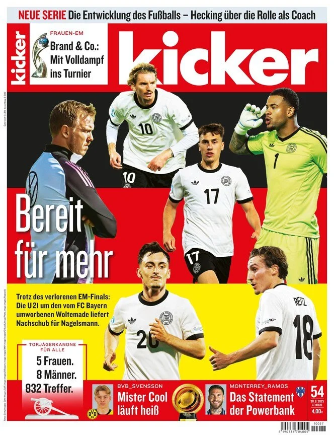 anteprima della prima pagina di kicker del 30/06/2025