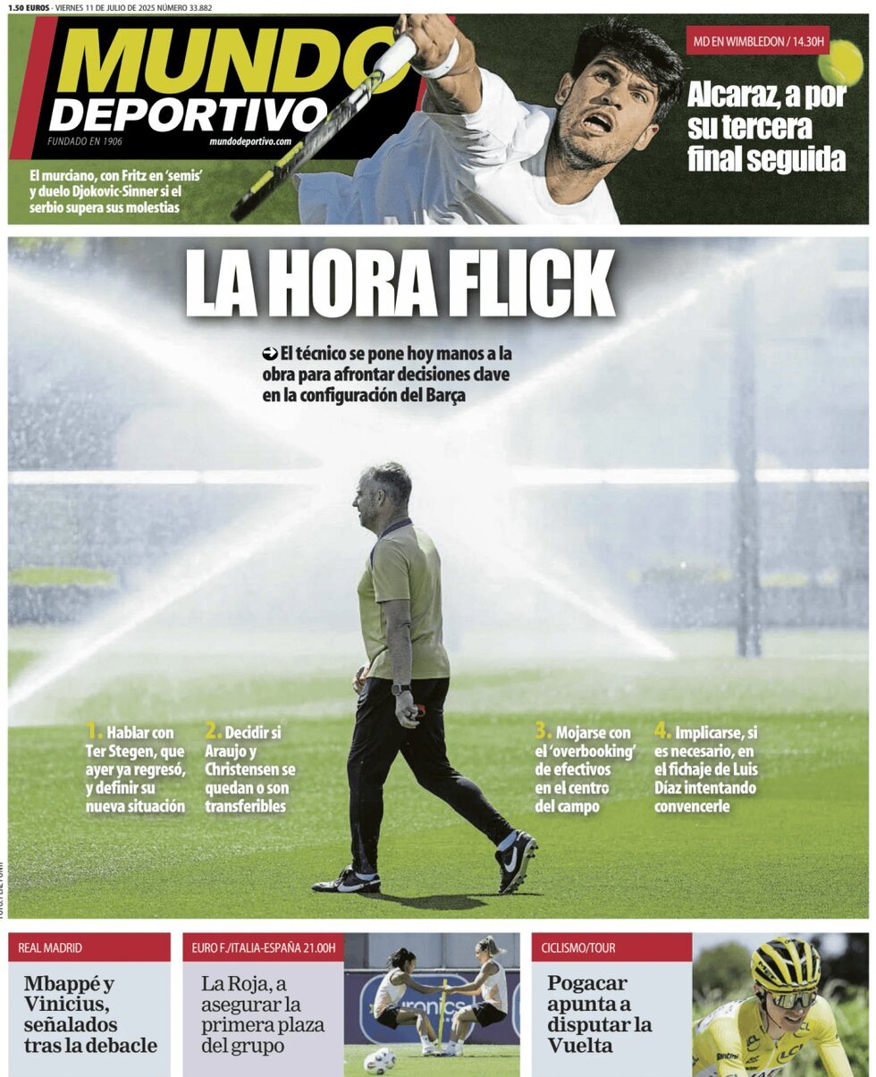 anteprima della prima pagina di Mundo Deportivo