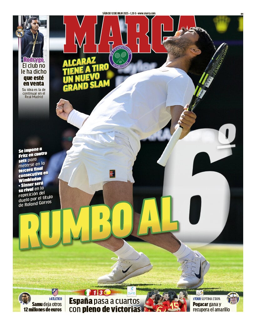 anteprima della prima pagina di Marca