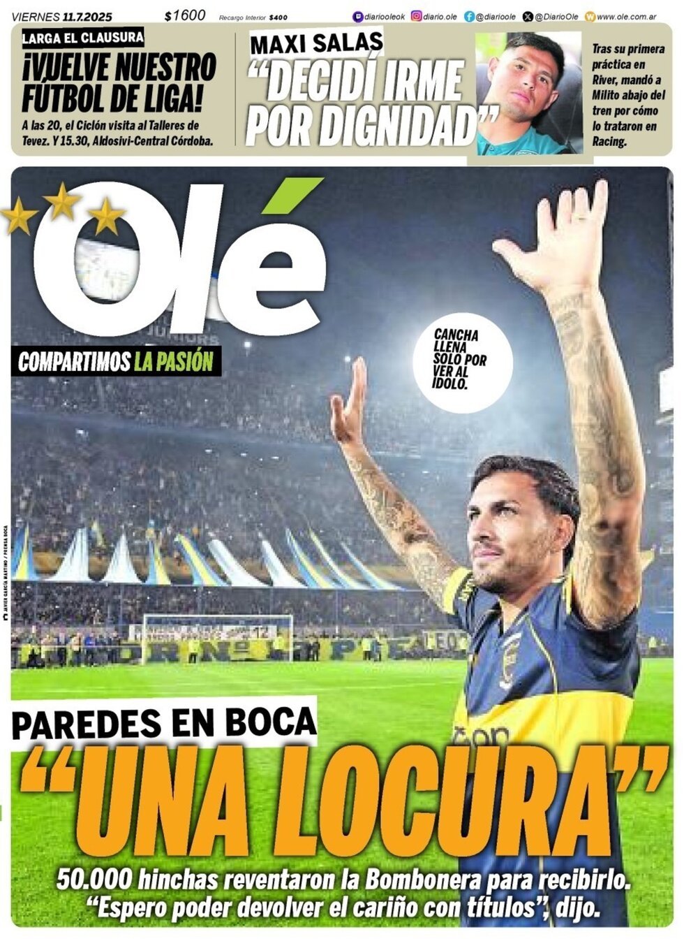 anteprima della prima pagina di Ol